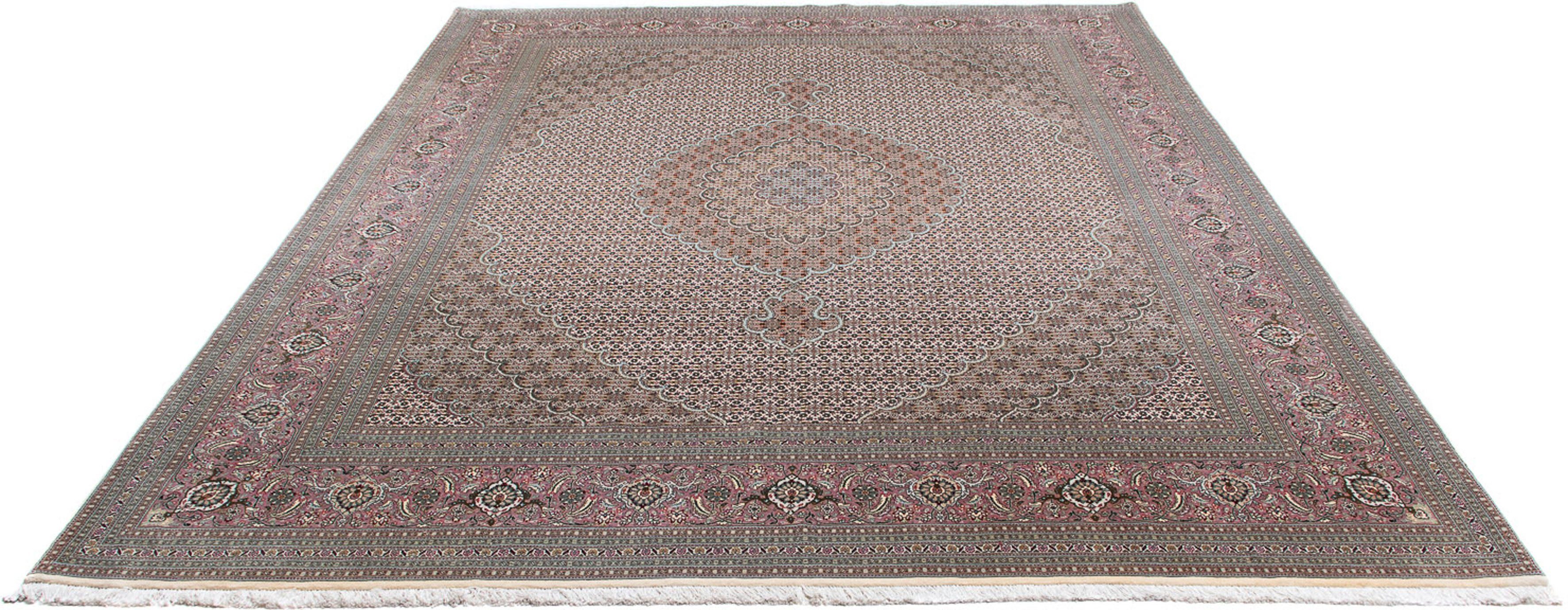 Orientteppich Perser - Täbriz - Royal - 317 x 251 cm - mehrfarbig, morgenland, rechteckig, Höhe: 7 mm, Wohnzimmer, Handgeknüpft, Einzelstück mit Zertifikat