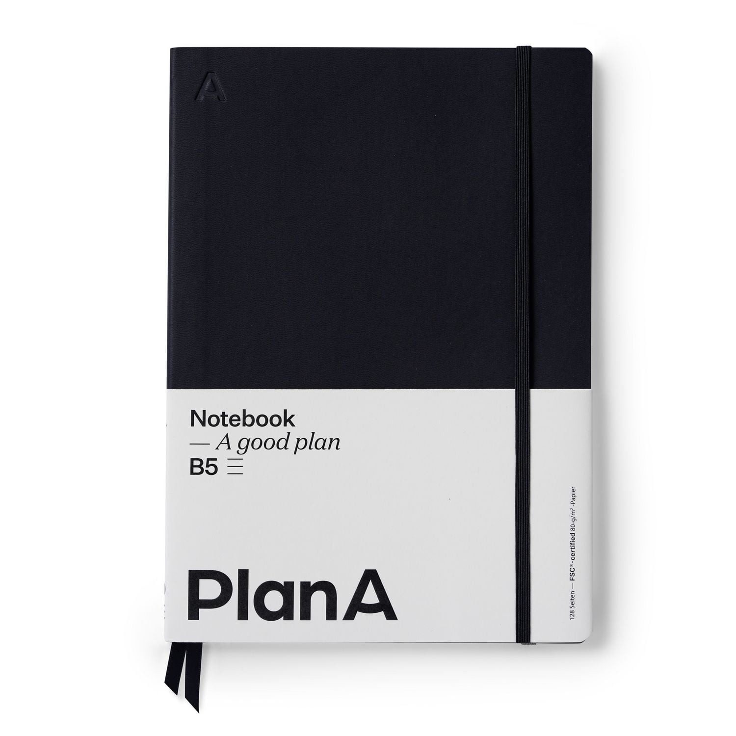 Notizbuch Notizbuch B5 Softcover Liniert Midnight Black