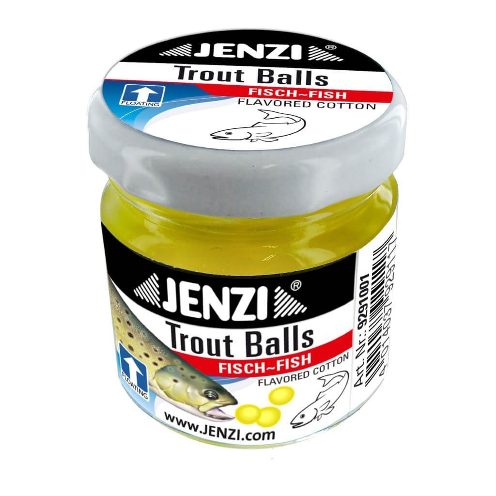 Kunstköder Jenzi Trout Balls Lachseiimitat Forellenköder
