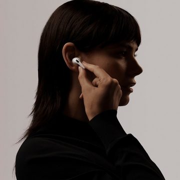 Apple »AirPods Pro (2021) mit MagSafe Ladecase« wireless In-Ear-Kopfhörer (Active Noise Cancelling (ANC), Freisprechfunktion, Sprachsteuerung, Transparenzmodus, Siri, Bluetooth)