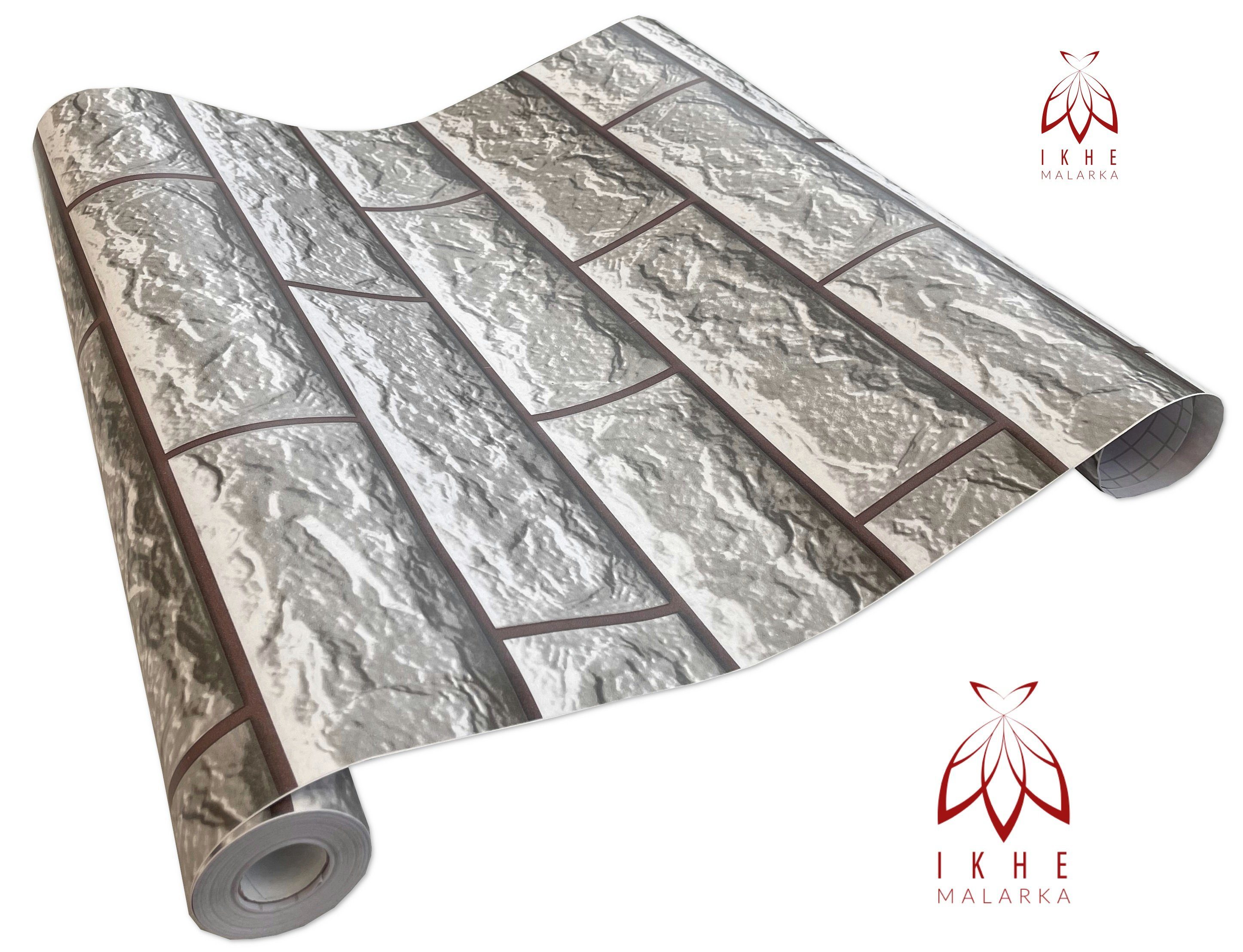 IKHEMalarka 3D-Tapete Selbstklebende PVC Folie Klebefolie, Aufkleber, (4,5m), 0.8mm stark. 1 Role = 4,5m² – Bild 2 von 5