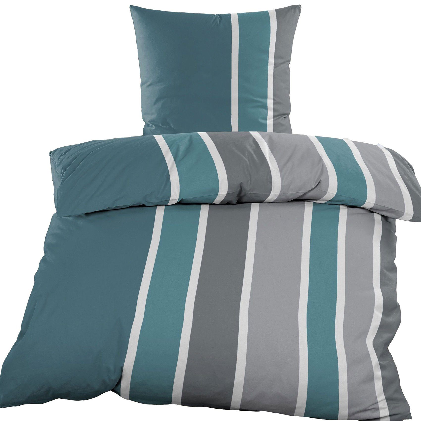 KH-Haushaltshandel Bettwäsche Fleece Winter Bettwäsche 135x200 günstig online kaufen