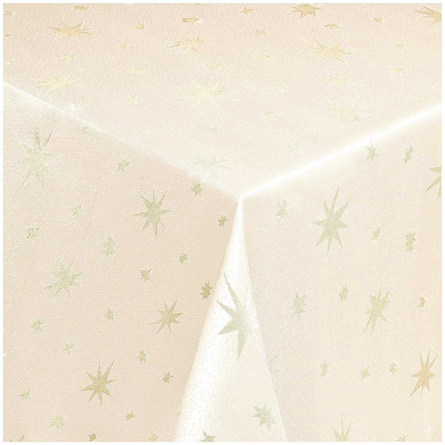 DecoHomeTextil Heimtextilmanufaktur Tischdecke Lurex Sterne Tischläufer Gli günstig online kaufen