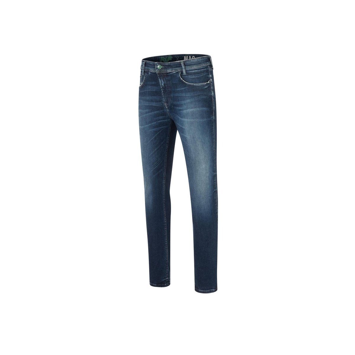 5-Pocket-Jeans MAC (1-tlg) dunkel-blau