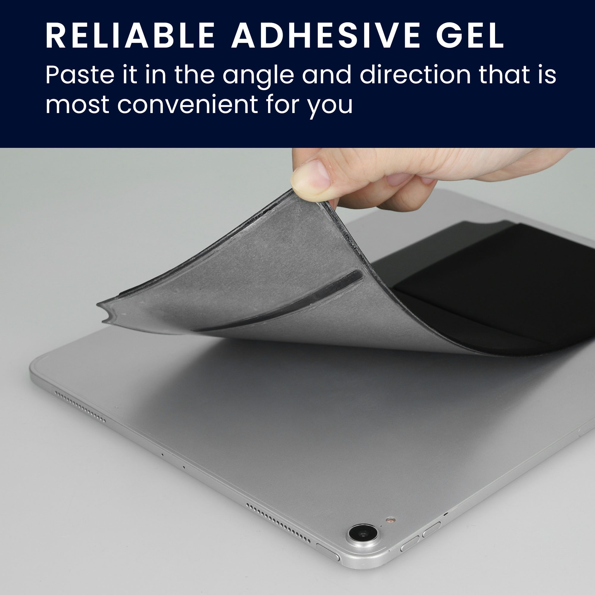 kwmobile Organizer für Laptops - Tasche für Wireless Mouse / Portable SSD / externe HDD-Festplatte, Halterung Aufbewahrung für SSD externe Festplatte HDD Zubehö – Bild 3 von 5