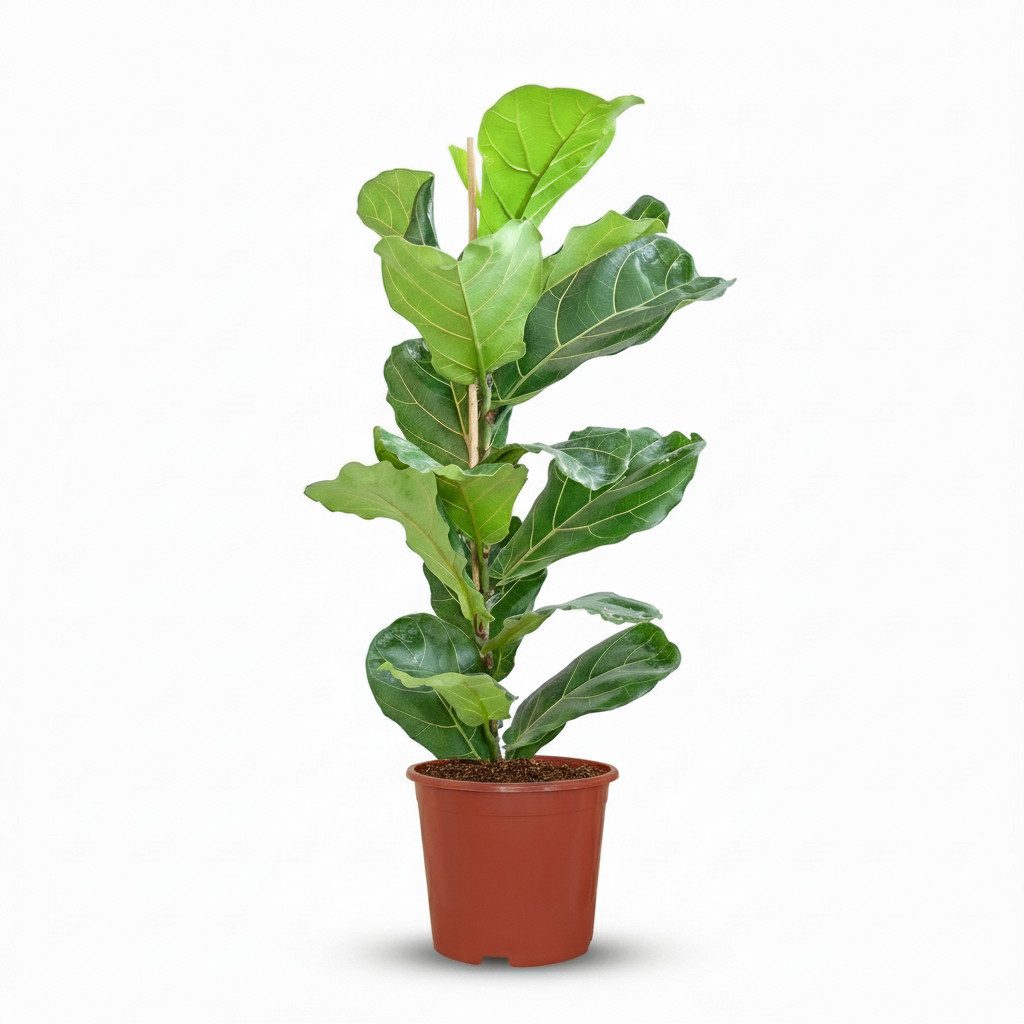Florora Zimmerpflanze Ficus Lyrata – 85 cm – Topf 21 cm