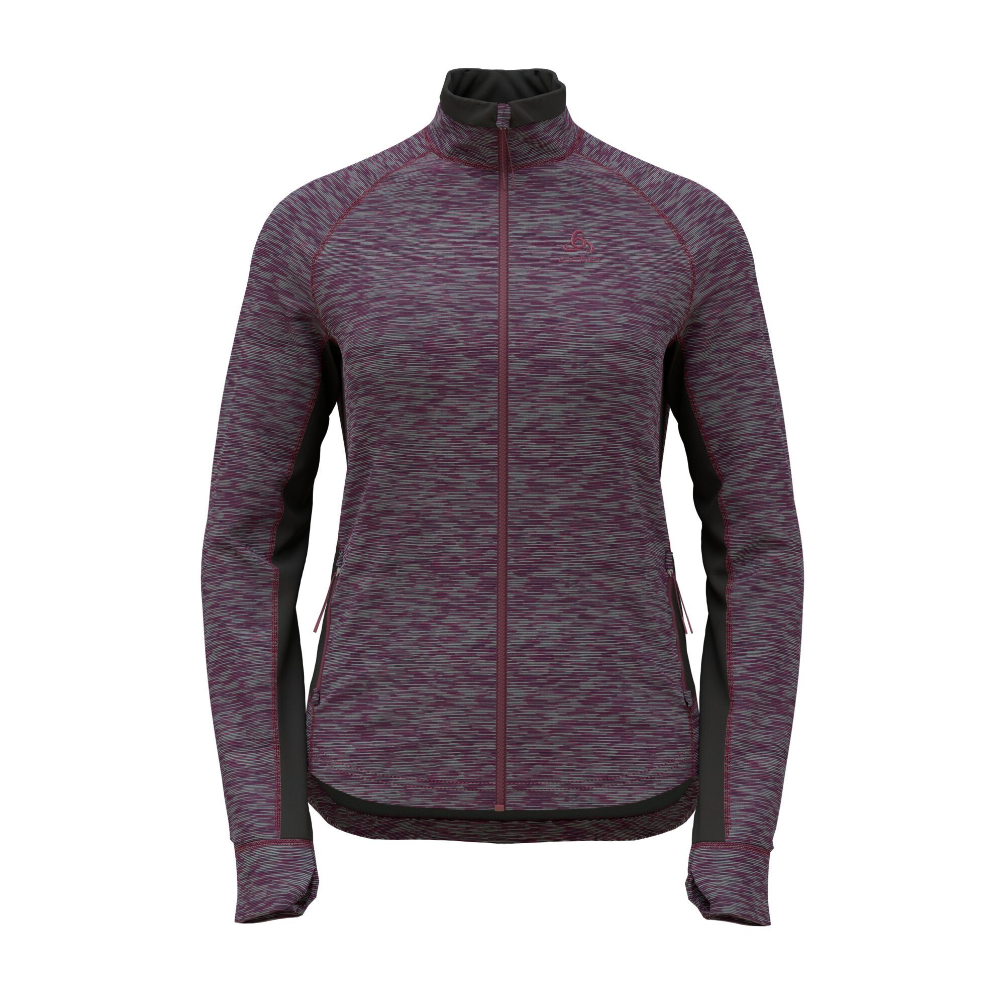 SL layer Fleecejacke Odlo zip Mid BERRA full