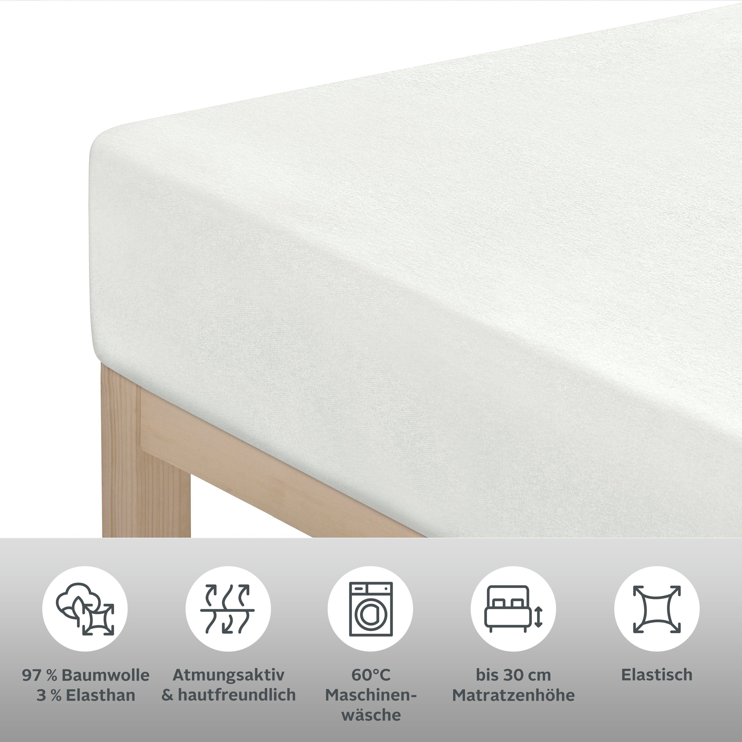 Guido Maria Kretschmer Home&Living Spannbettlaken Mila in Gr. 90x200, 140x2 günstig online kaufen