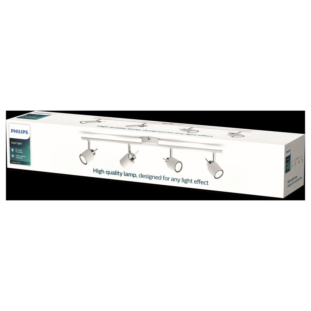 Philips Deckenleuchte Philips Meranti 8719514465350 Deckenstrahler GU10 Weiß