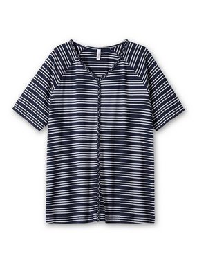 Sheego T-Shirt Große Größen mit geflochtenem Dekoband