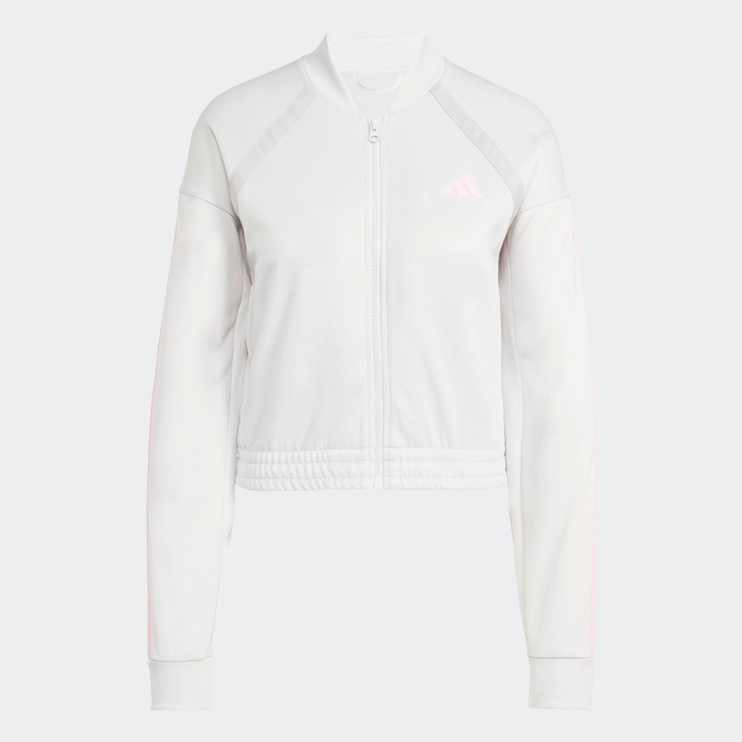 adidas Sportswear Trainingsanzug W TEAMSPORT TS (2-tlg), Jacke schmal geschnitten; Hose regulär geschnitten, hoher Bund