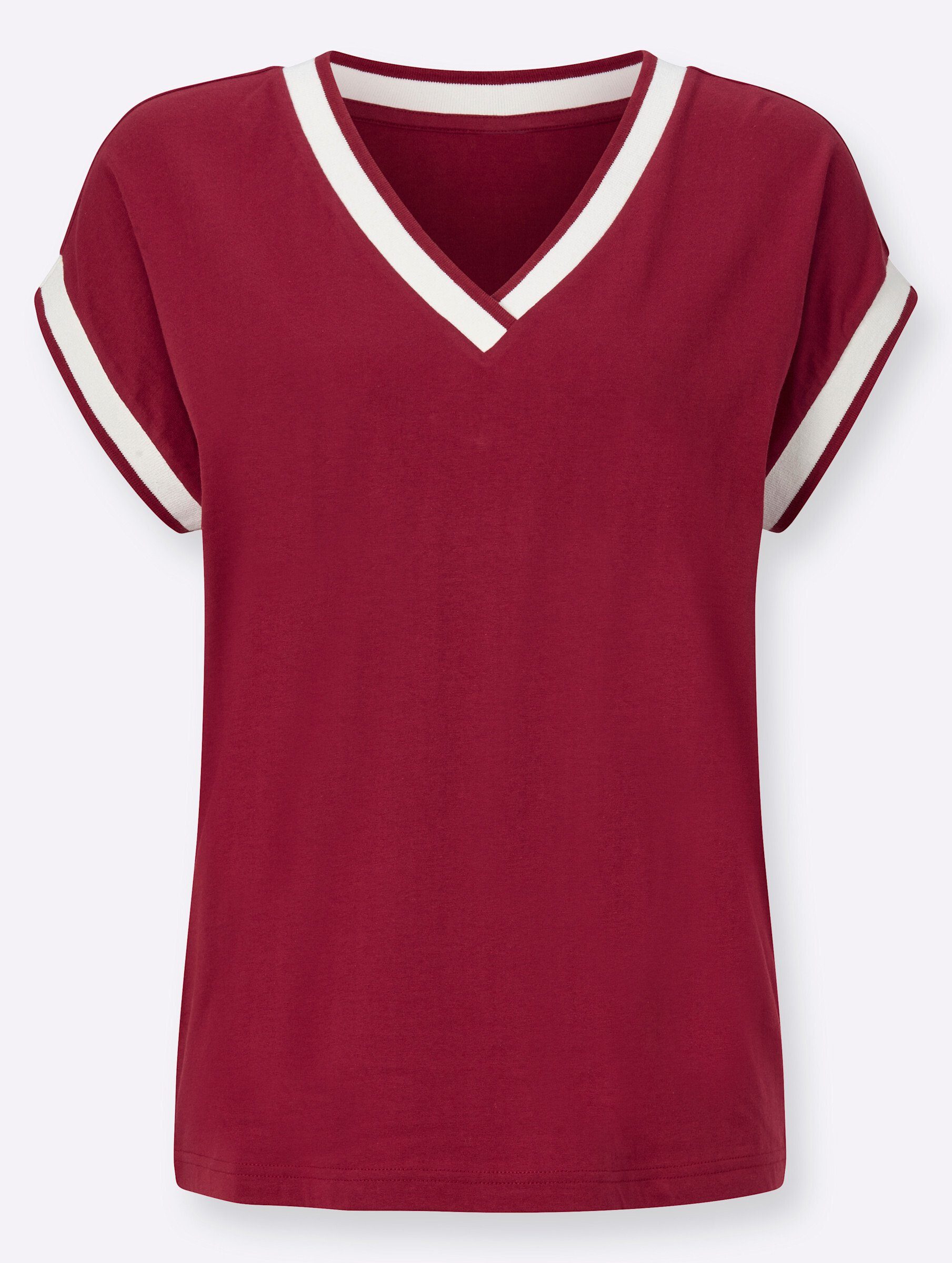 Sieh an! T-Shirt Kurzarm-Shirt Extra kurz