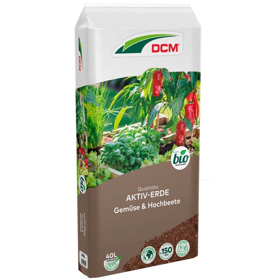 Cuxin DCM Blumenerde Cuxin DCM Aktiv-Erde Gemüse & Hochbeete 40 l