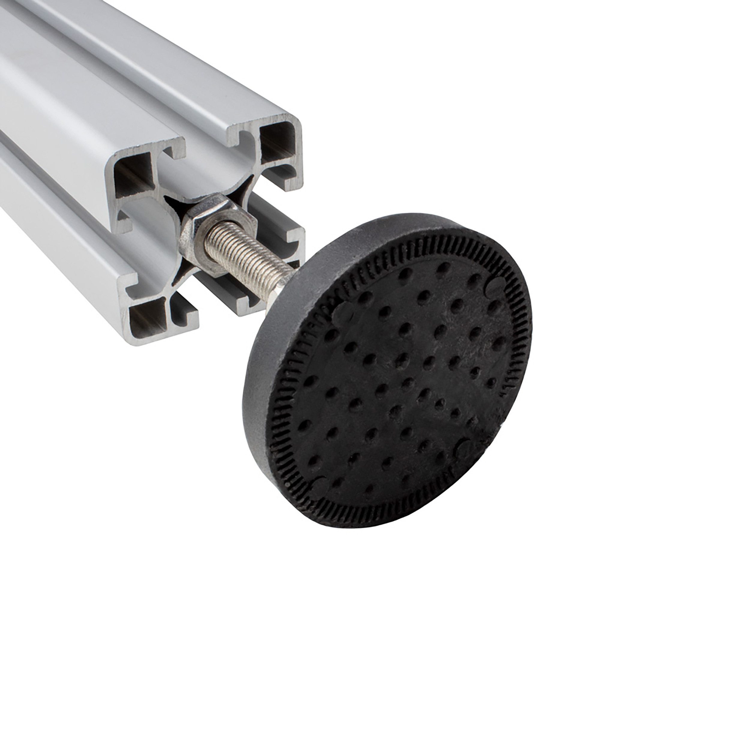 KLAK Profil KLAK - Gelenkfuss Standfuss M8x50mm Teller 50mm Aluprofil 30er, 40er – Bild 3 von 4