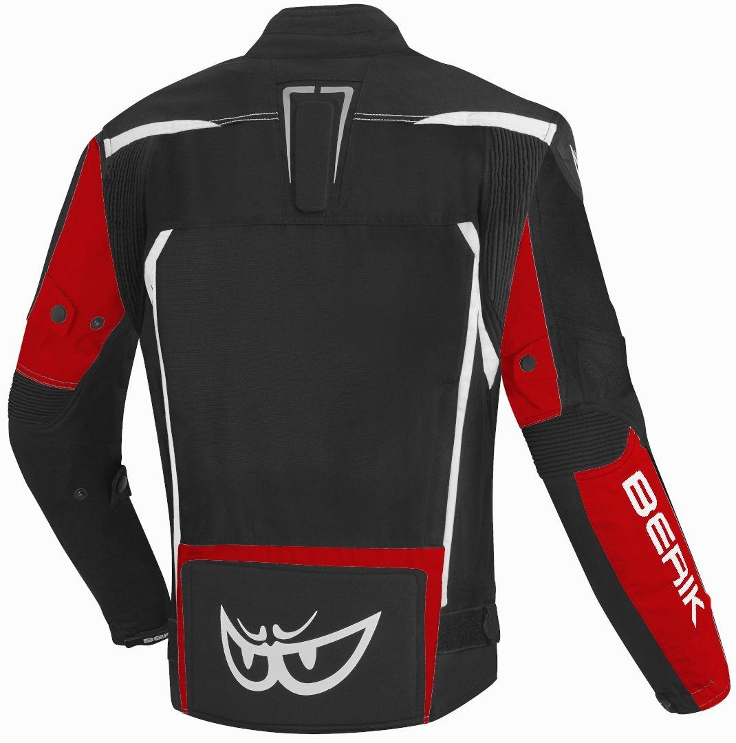 Berik Motorradjacke Toronto Motorrad Texiljacke herausnehmbares Innenfutter,wasserdicht