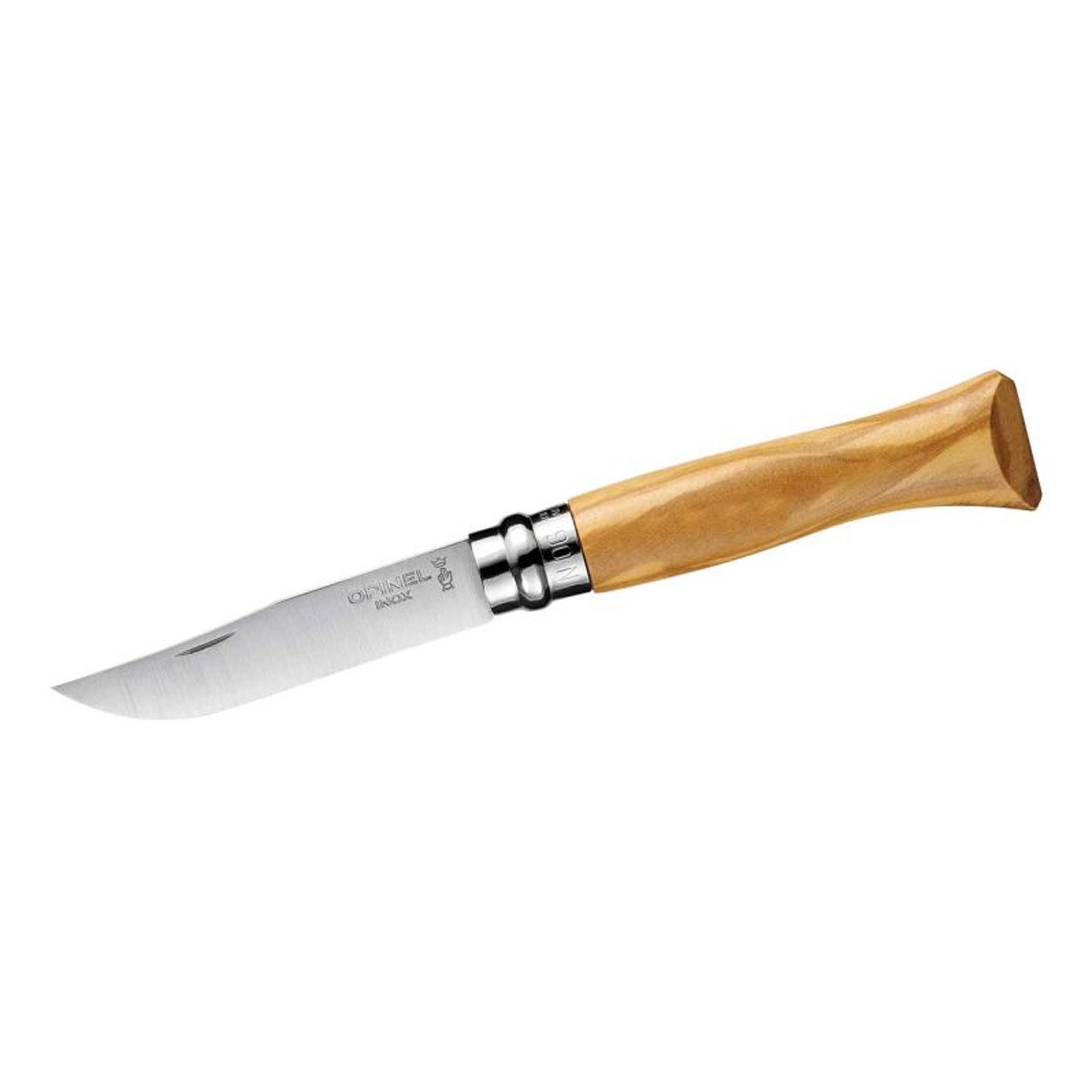 Opinel Fischmesser Opinel No 06 Olivenholz Taschenmesser