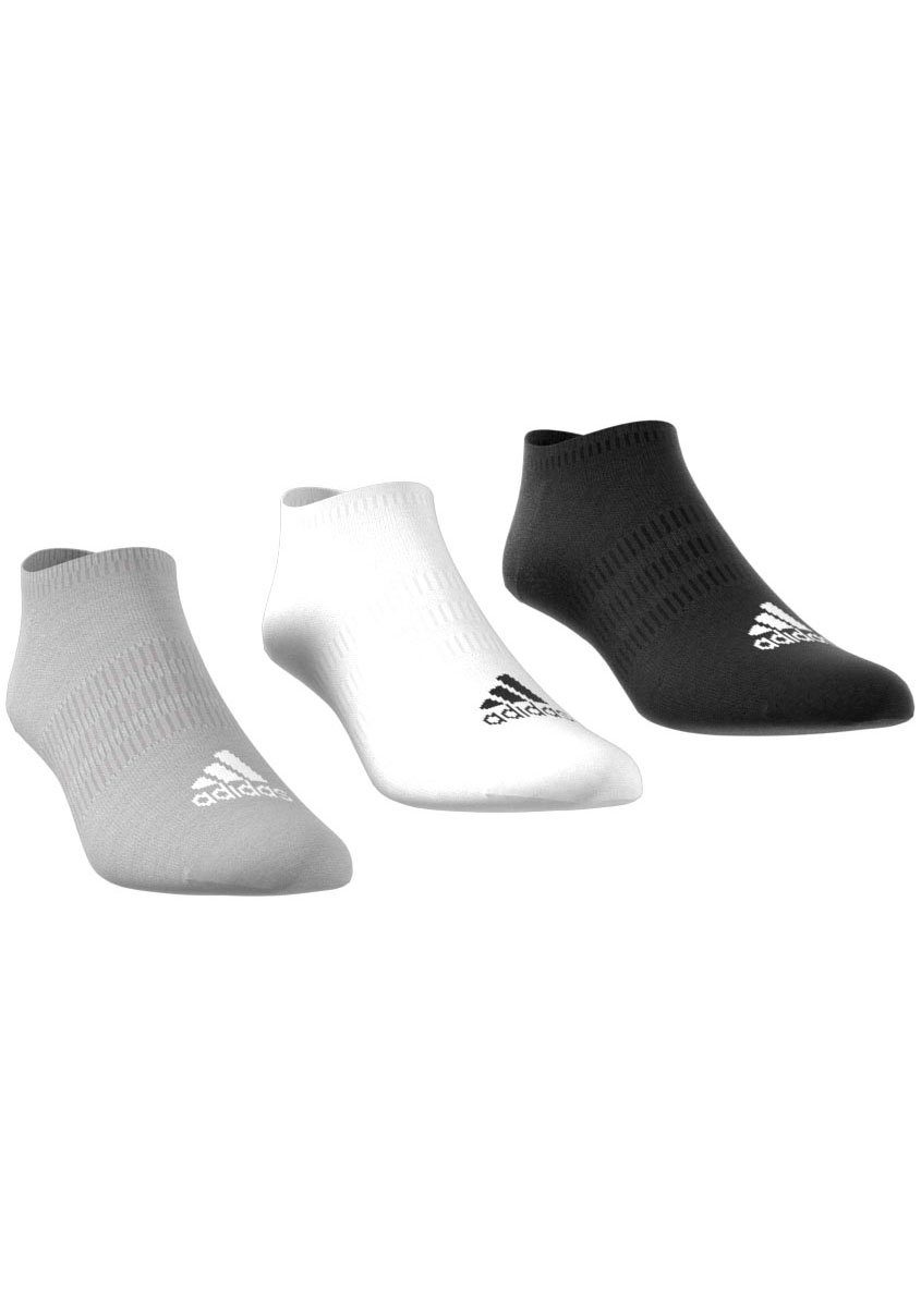 adidas Performance Funktionssocken THIN AND LIGHT NOSHOW SOCKEN, 3 PAAR (3-Paar)