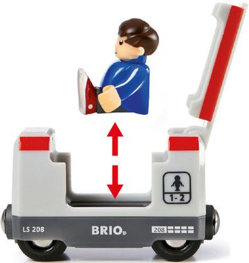BRIO® Spielzeug-Eisenbahn BRIO® WORLD, Eisenbahn Starter Set A, (Set), mit Spielzeugeisenbahn; Made in Europe, FSC®- schützt Wald - weltweit