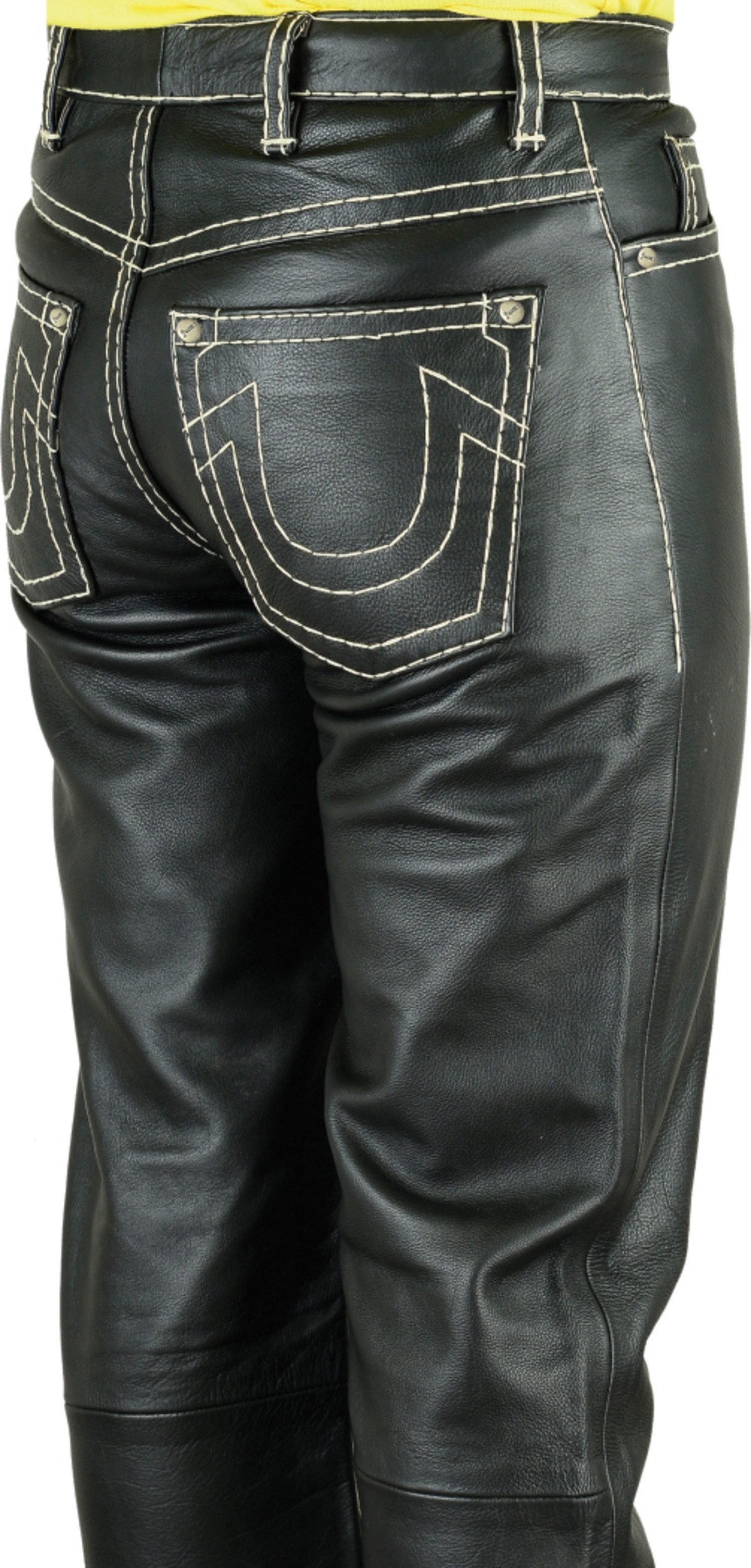 Fuente Leather Wears Lederhose Lederhose für Herren, Slim Fit, Röhrenjeans, günstig online kaufen
