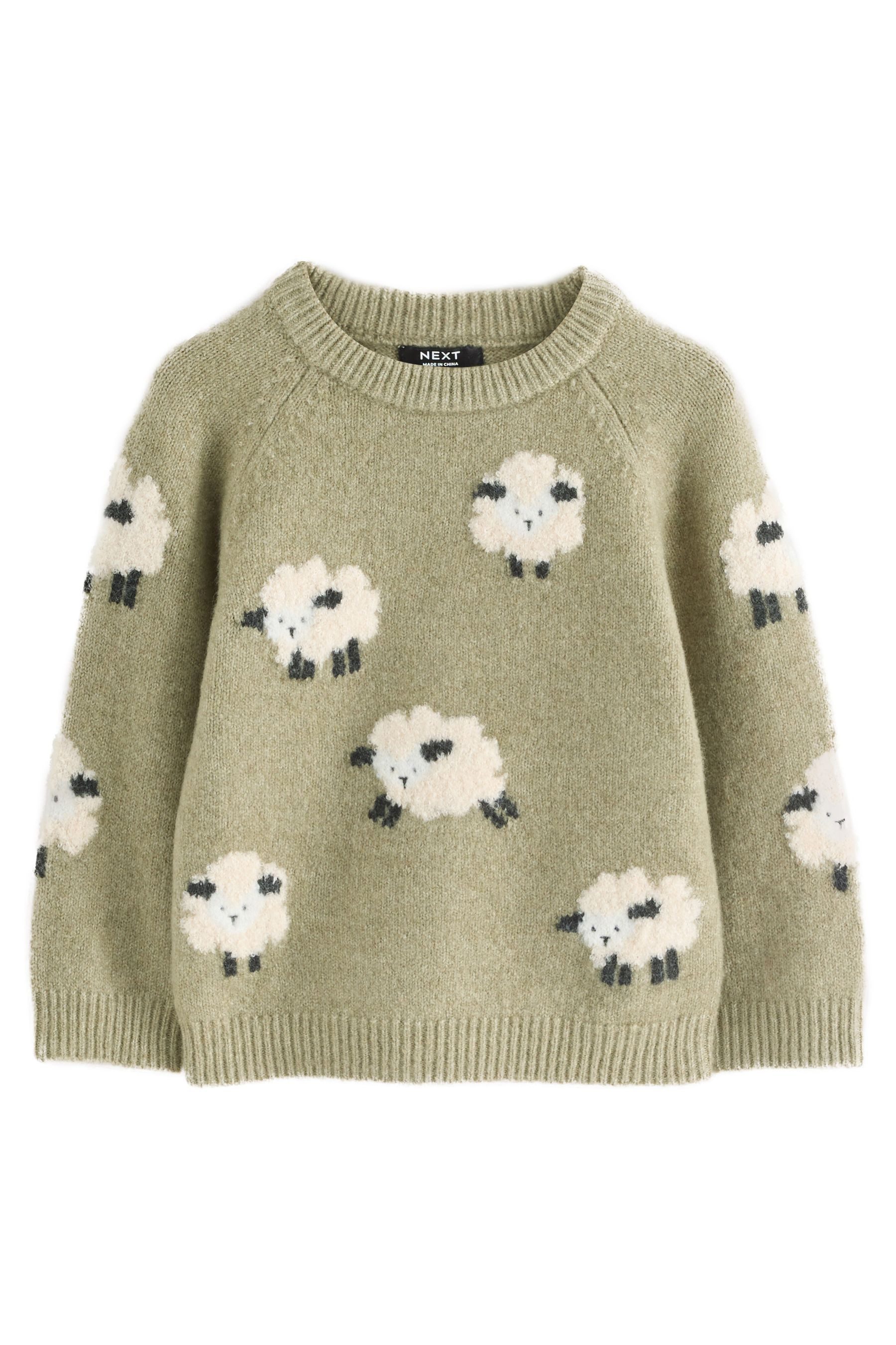 Next Strickpullover Gestrickter Rundhalspullover (1-tlg)