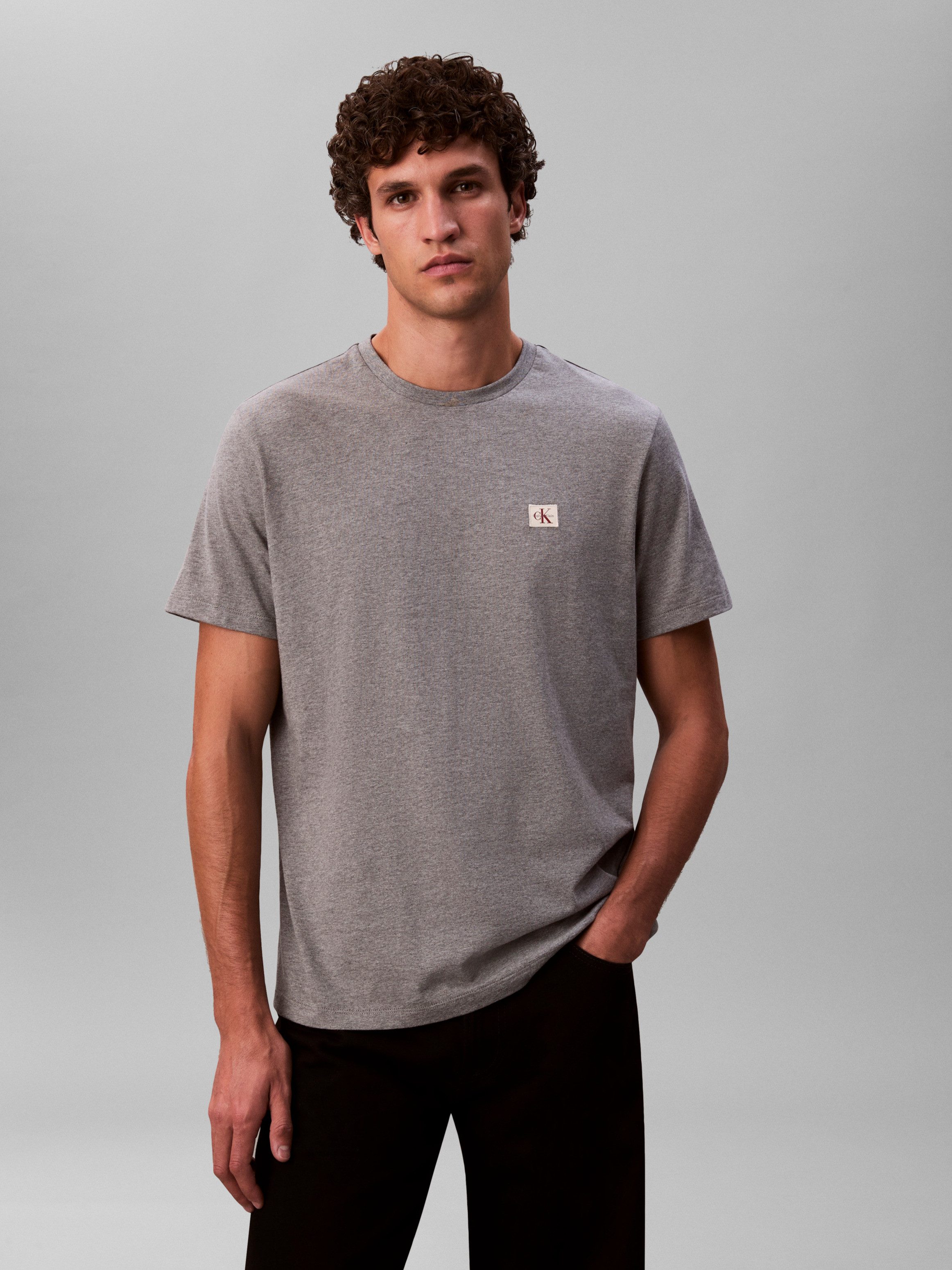 Calvin Klein Jeans T-Shirt Mit Rundhalsausschnitt günstig online kaufen