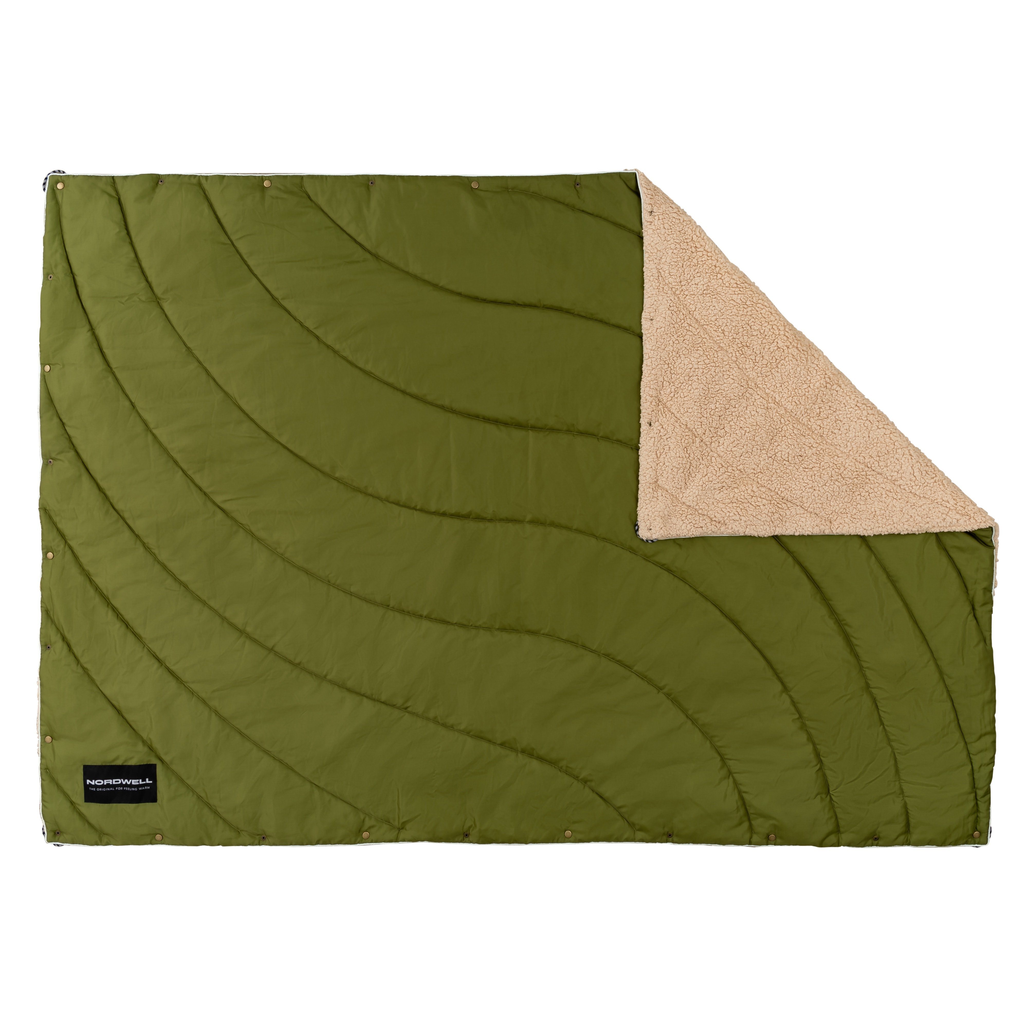 Outdoordecke BLANKET 145x205 cm, Nordwell, Indoor und Outdoor, waschbar bei 30°C, Kunstdaunenfüllung