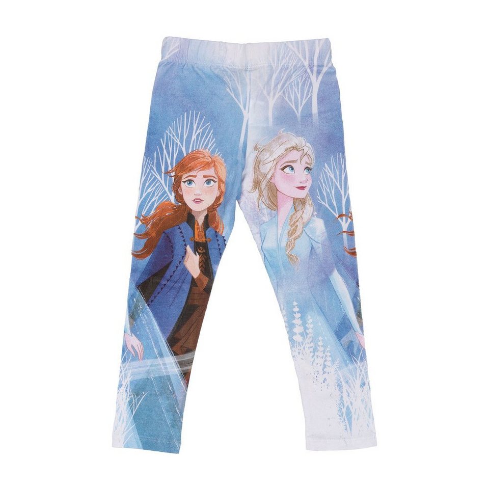 Disney Frozen  Leggings Hose Elsa Die Eiskönigin 98-134