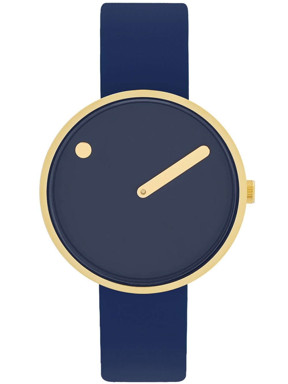 PICTO Quarzuhr Picto 34018-0514G Unisex Midnight Blue Bio Based 34mm 5ATM Picto 34018-0514G Unisex Midnight Blue Bio Based 34mm 5ATM