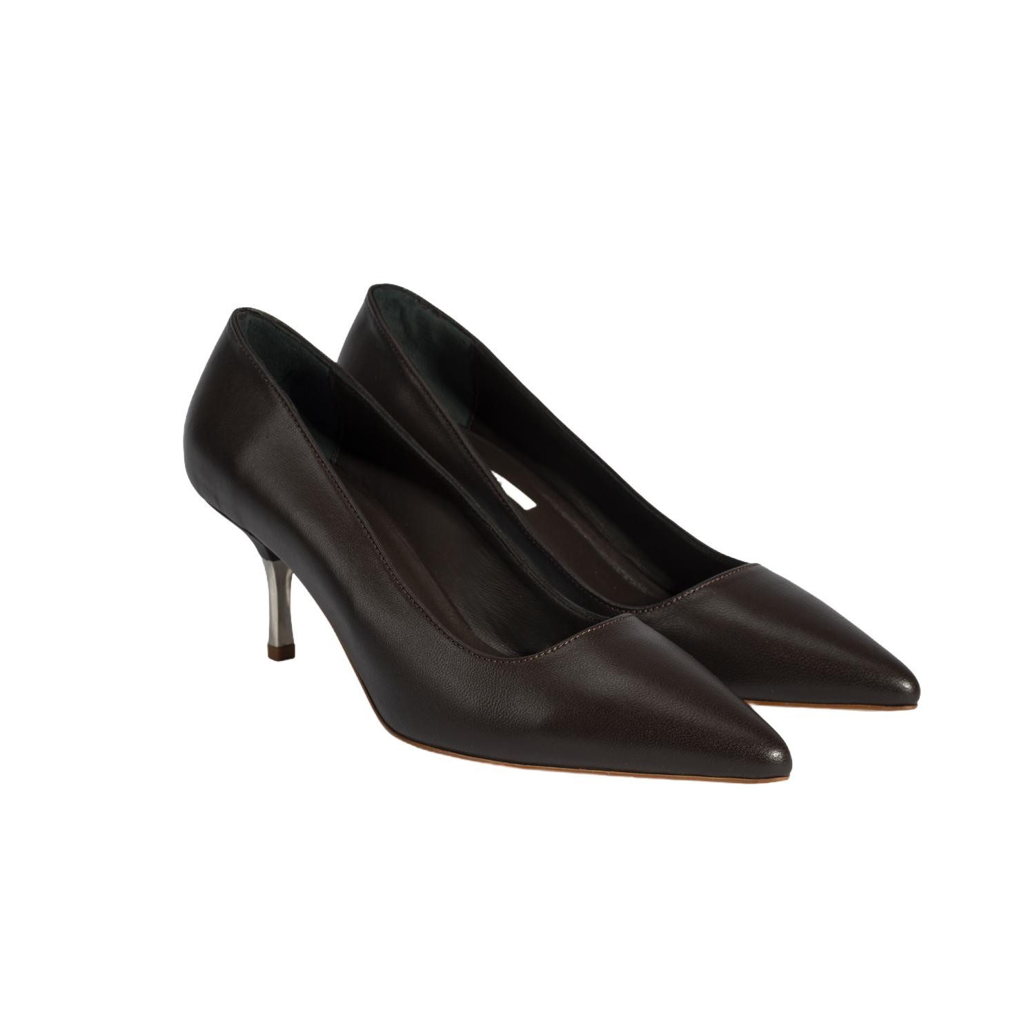 Desa Damen-Pumps im klassischen Stiletto-Look – Lackleder, Stilettoabsatz, Pumps