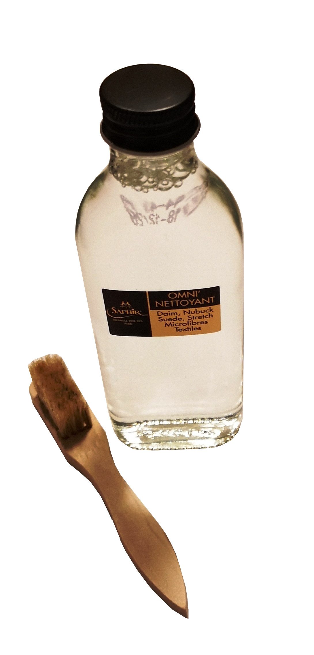 Saphir Erdschachtverlängerung SAPHIR MEDAILLE D'OR Allesreiniger Omnicleaner 100 ml für Velour/Nubuc