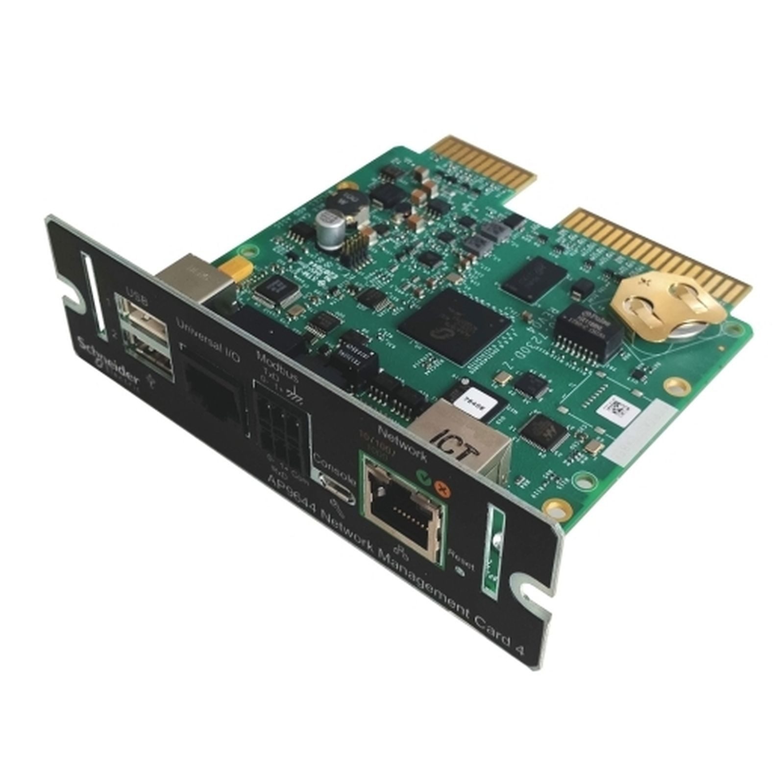 APC Network Management Card LCES2 with Modbus Ethernet and Aux Sensors ... Netzwerk-Adapter
