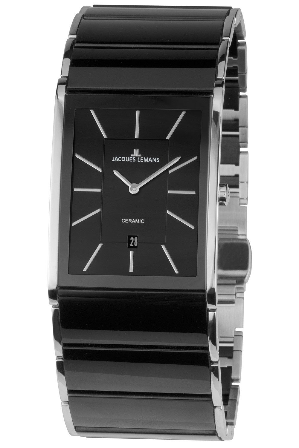 Jacques Lemans Quarzuhr Keramik-Uhr Dublin