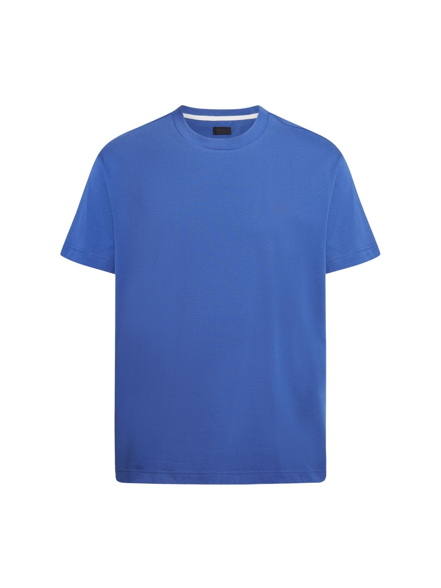 T-Shirt (1-tlg) BLUE BRIGHT Color Dolphin T-Shirt Esprit