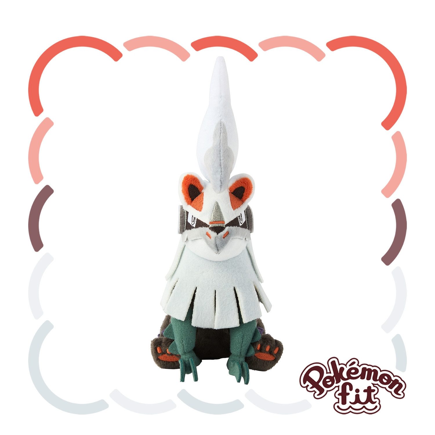 Pokémon Center Plüschfigur Pokemon Amigento (Typ: Normal) Kuscheltier - 22 cm Plüschtier Silvally