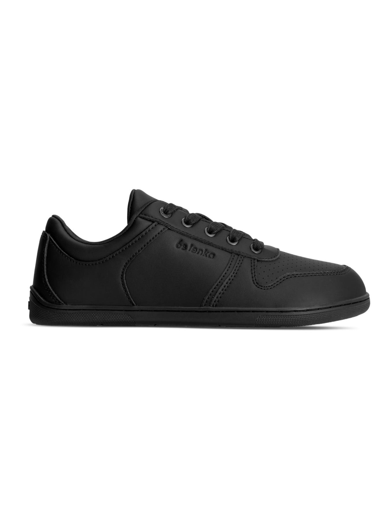 Be Lenka Barfussschuhe Echo (flexible Sohle, Zero Drop, Leder) schwarz Sneaker