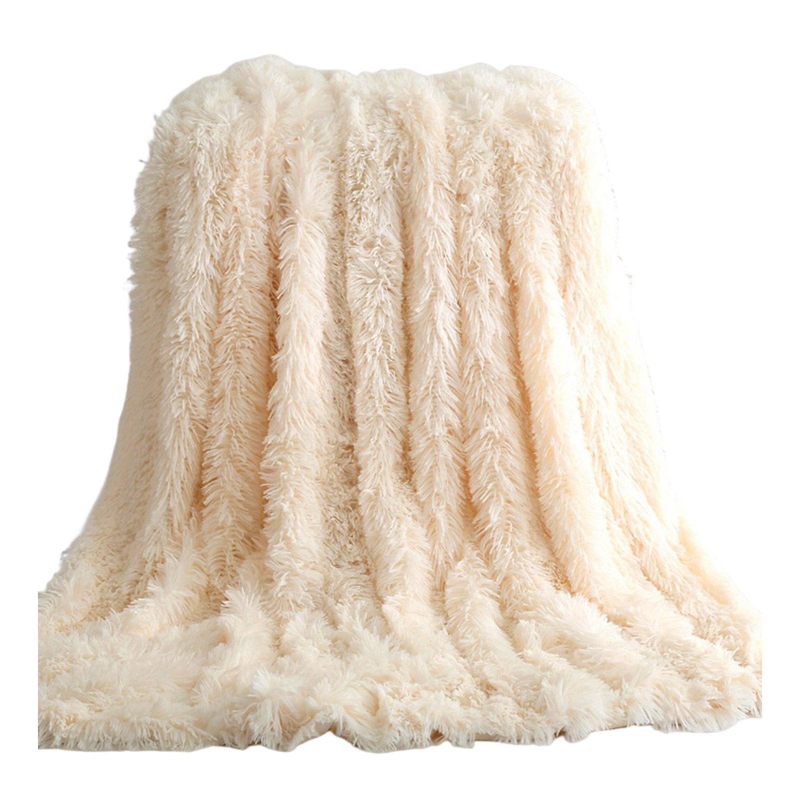 Wohndecke Weiche lange Zotteldecke, Flauschig Kuscheldecke, günstig online kaufen