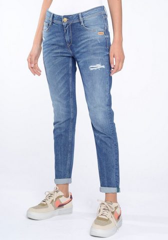GANG Relax-fit-Jeans 94AMELIE su Destroyed ...