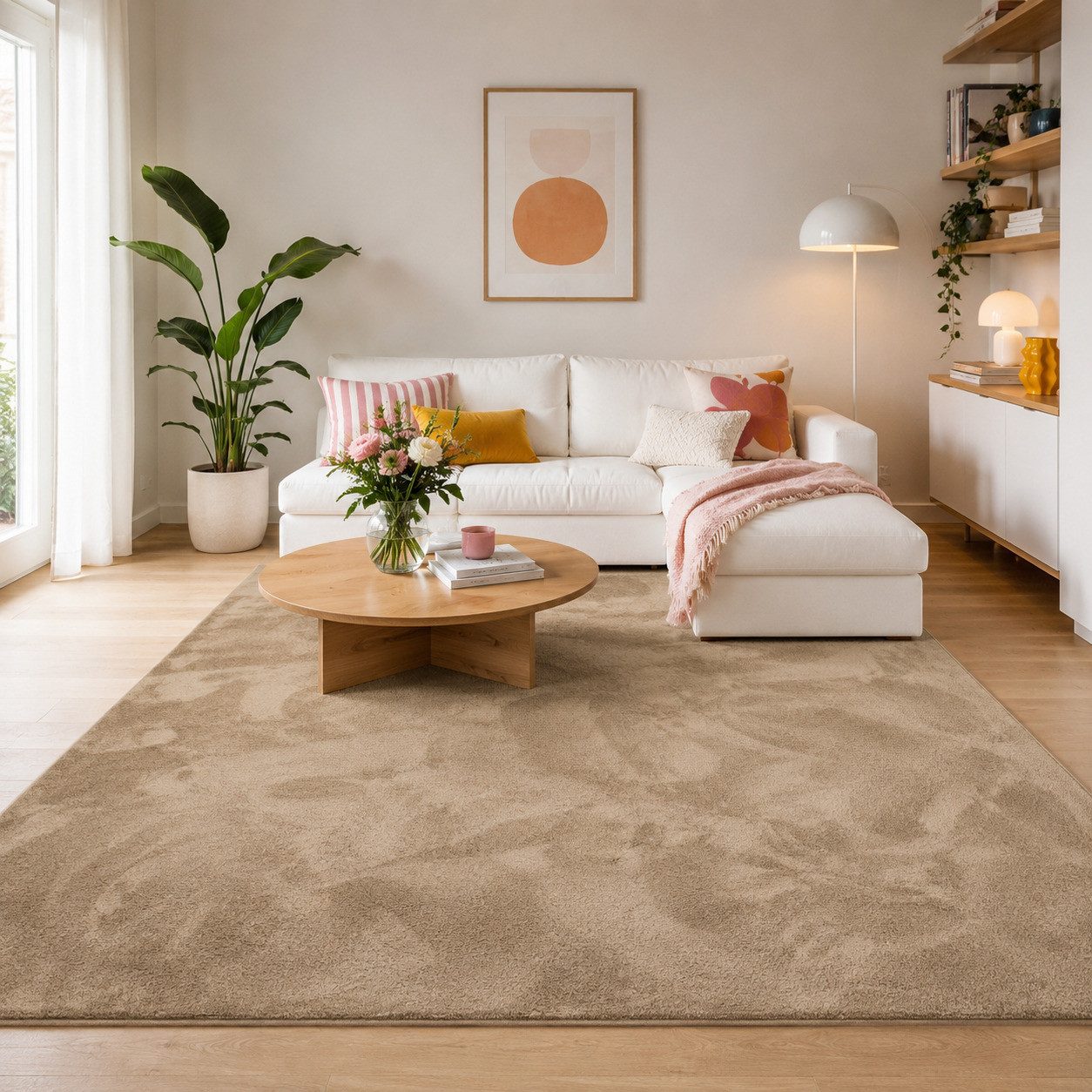 Pergamon Hochflor-Teppich Hochflor Langflor Teppich Super Soft Melia, Rechteckig, Höhe: 20 mm