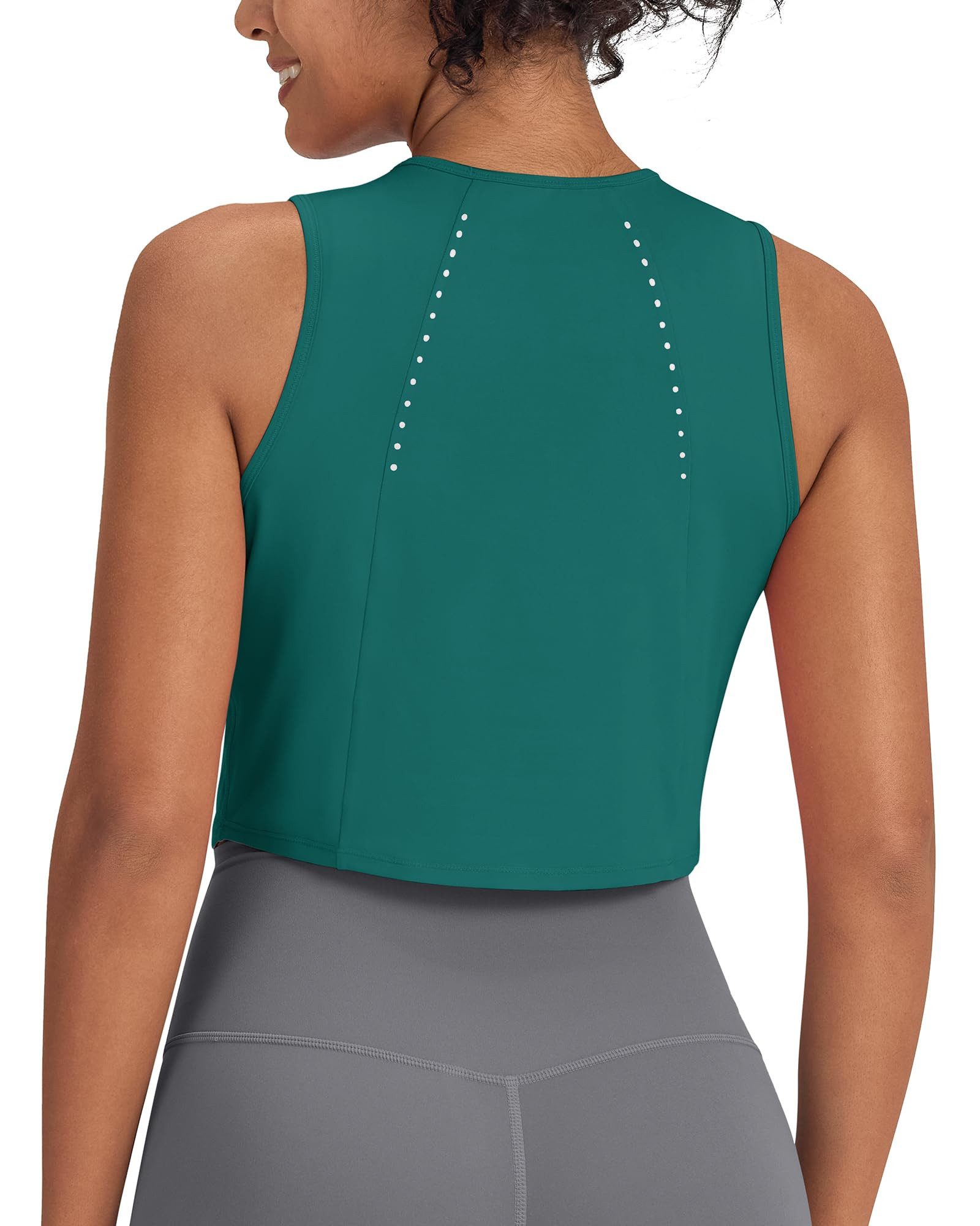 G4Free Tanktop G4Free Damen Sport Tank Top Ärmelloses Leichte Fitness Crop günstig online kaufen