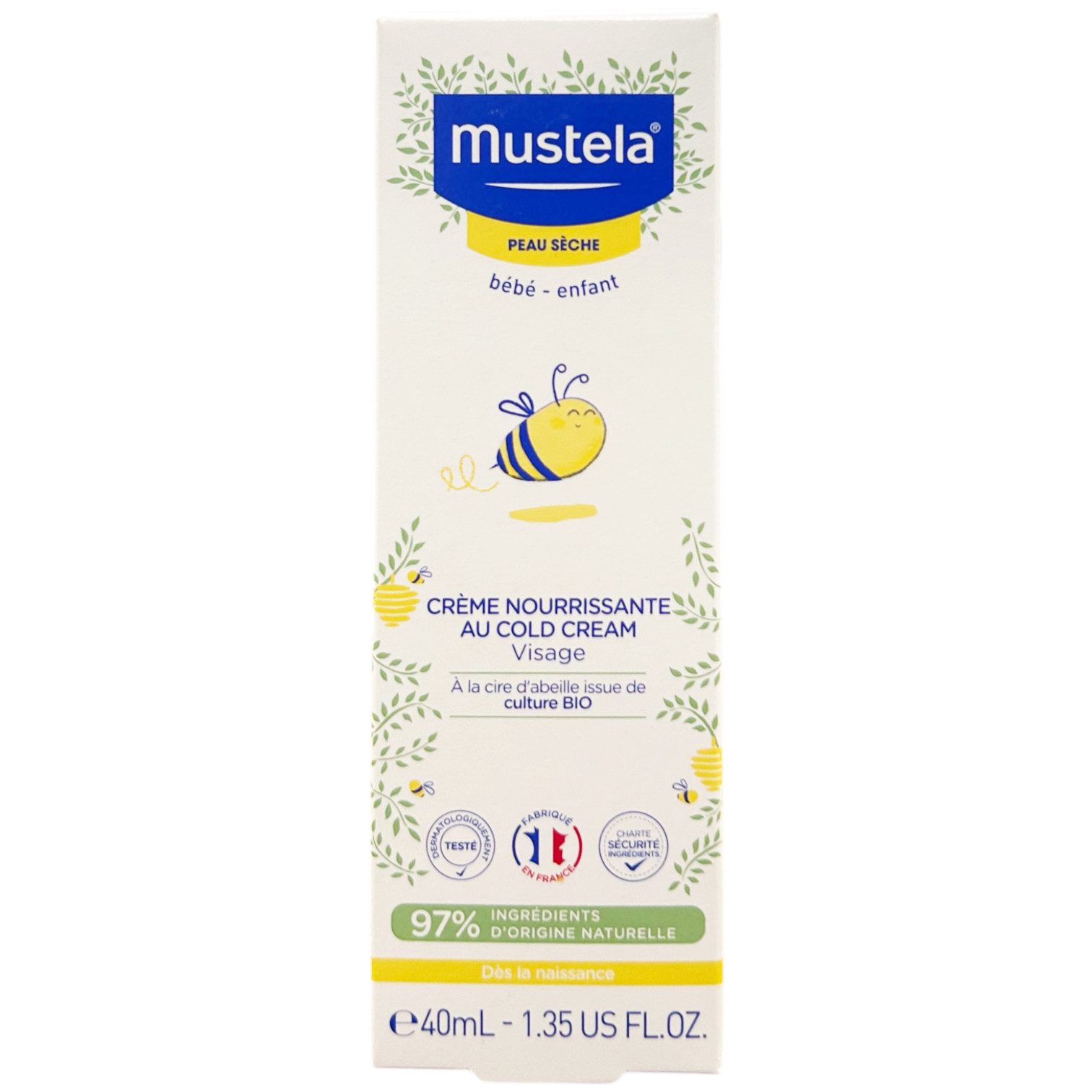 Mustela Gesichtspflege Bebe Nourishing Cream With Cold Cream
