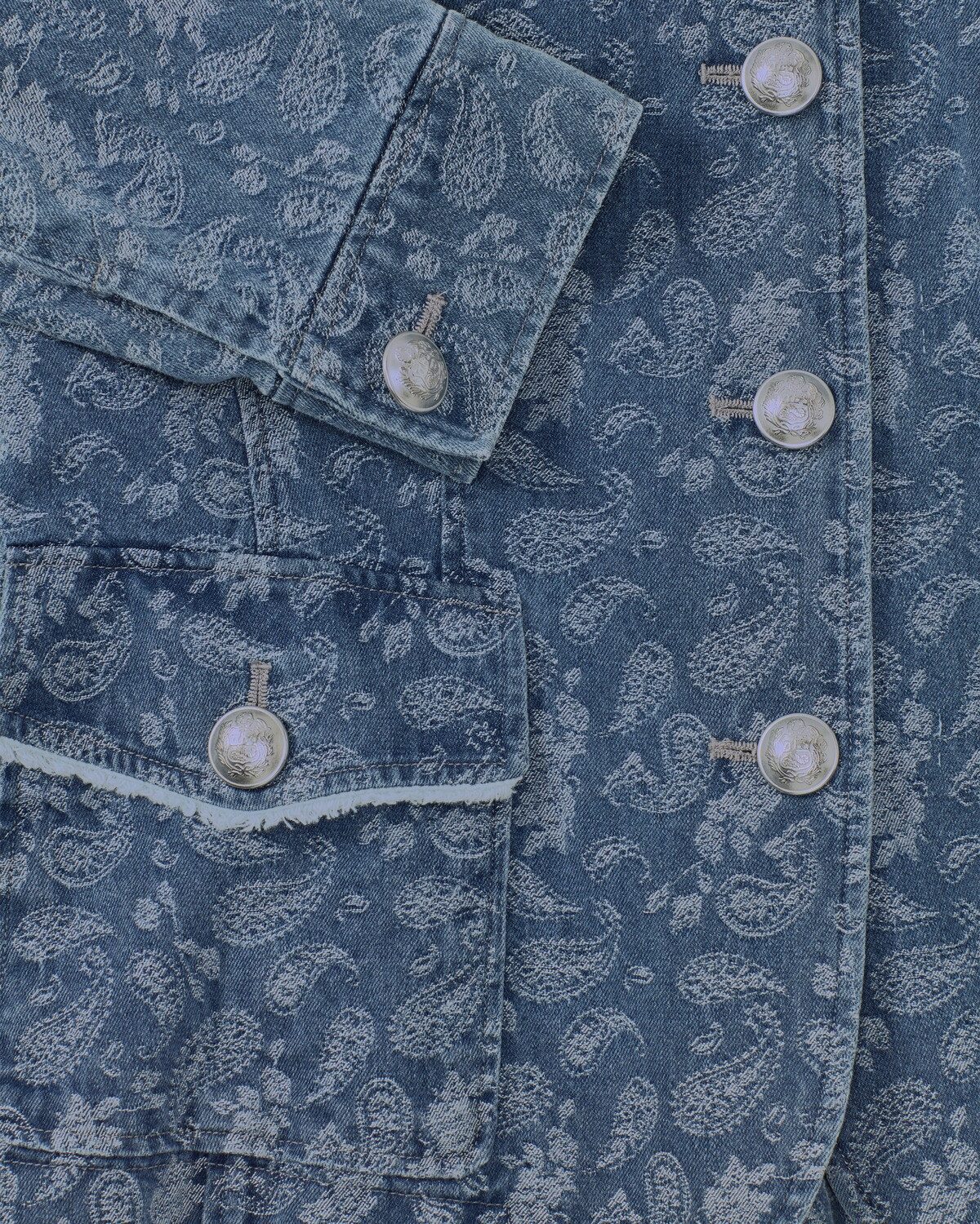 Reitmayer Trachtenjacke Paisley-Jacke mit Fransen