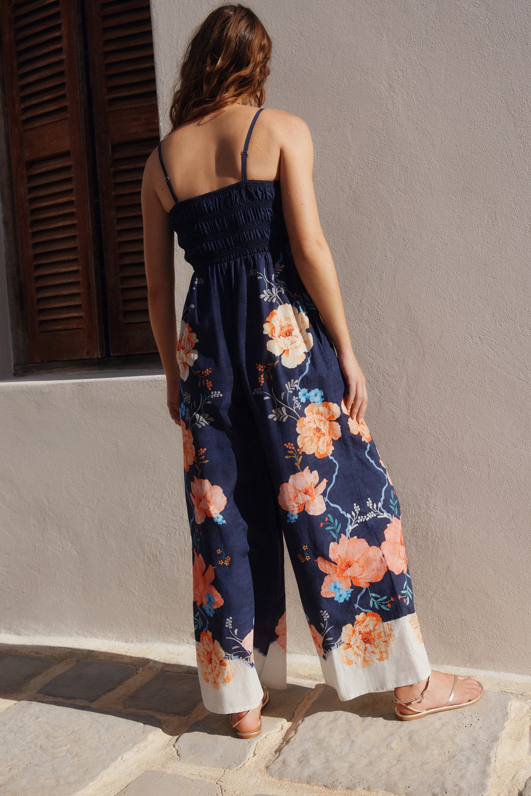 Next Jumpsuit Gesmokter Bandeau-Overall (1-tlg) günstig online kaufen