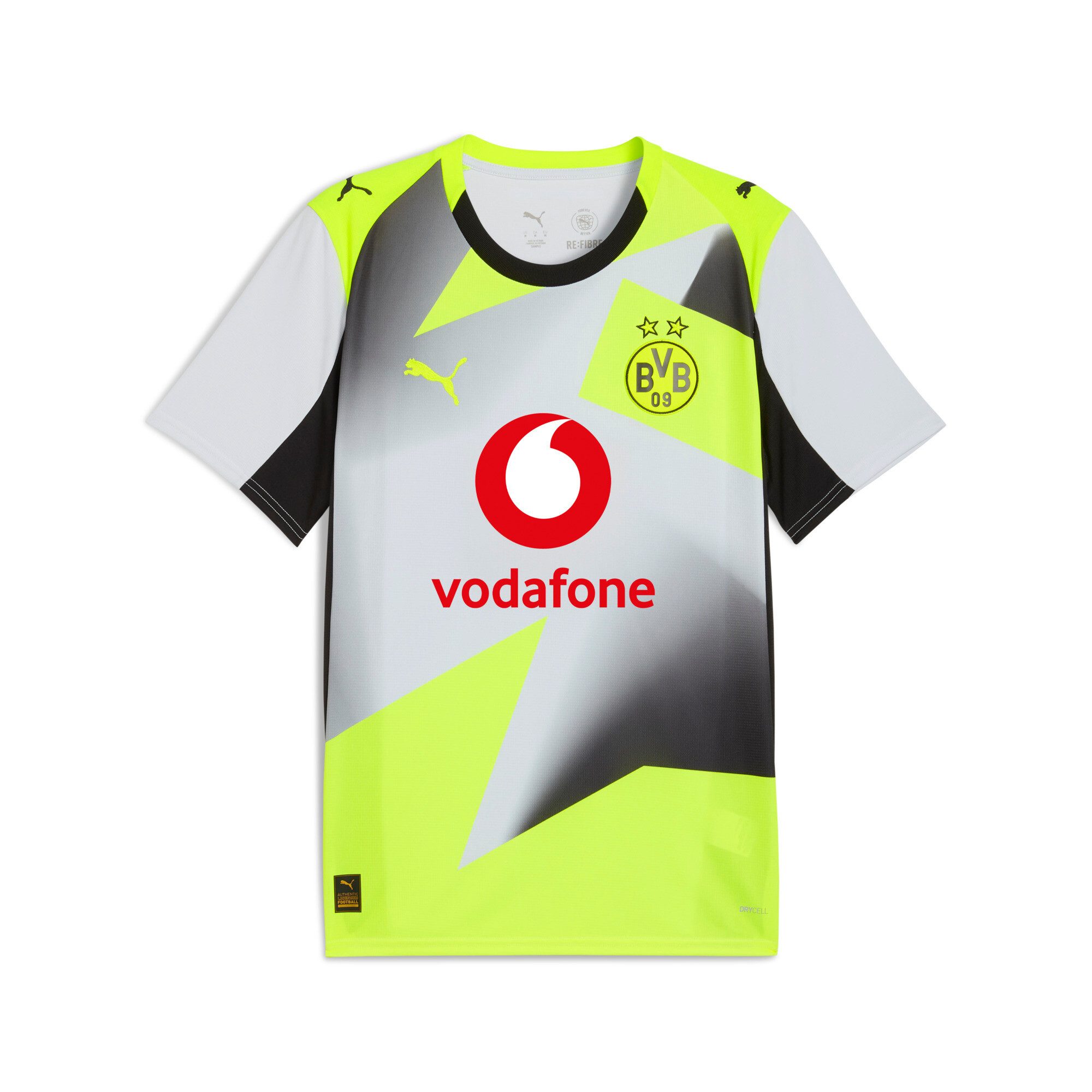 PUMA Fußballtrikot BVB AWAY JERSEY REPLICA WITH SPONSOR Regular Fit, für Fu günstig online kaufen