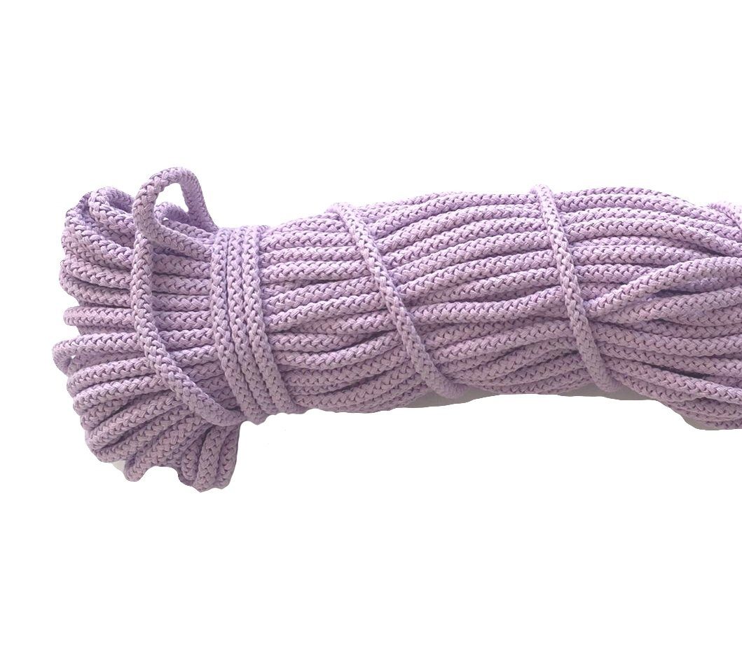 Thumbnail - Mississhop Kordel 100 m / Ø 5 mm / Ø 3 mm Baumwollkordel Seil Kordel 100 % Baumwolle