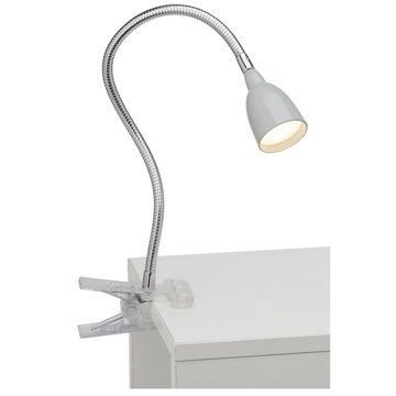 Lightbox LED Tischleuchte, LED fest integriert, warmweiß, LED Schreibtischlampe, 38 cm Höhe, 2,4 W, 250 lm, 3000 K, schwenkbar