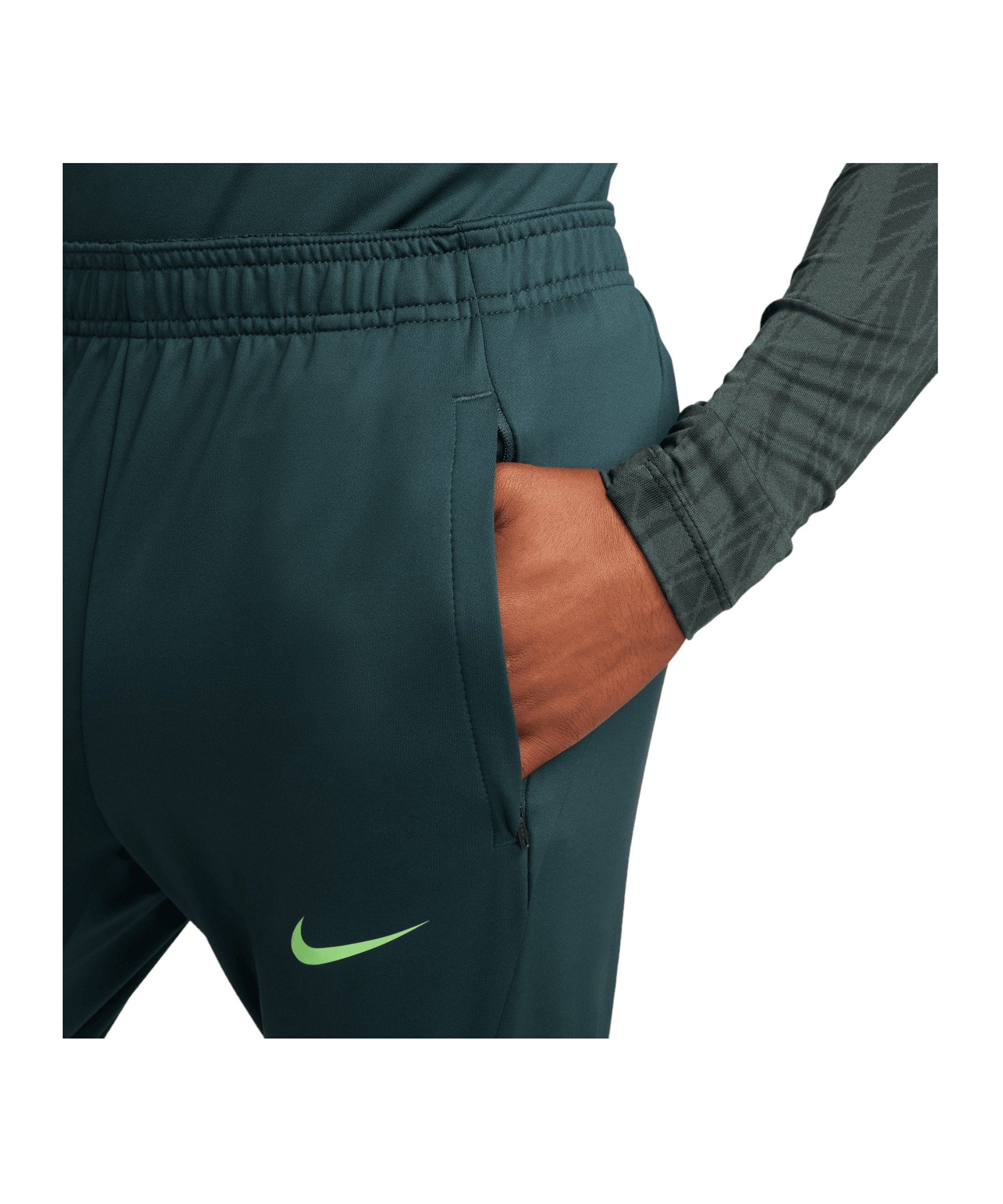 Sporthose Trainingshose gruenschwarzgelb Strike Nike