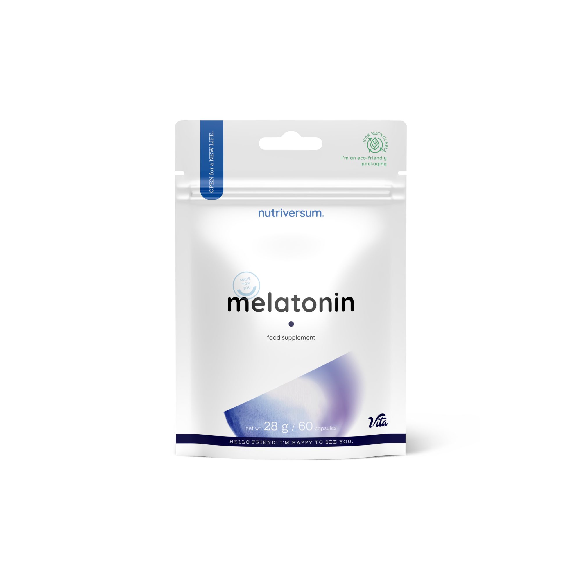 nutriversum Nutriversum Melatonin Vita 60 Kapseln Kapseln, 28 g