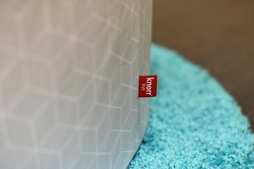 Knorrtoys® Bällebad Soft, Cube Grey, mit 300 Bällen soft Blue/Blue/transparent; Made in Europe