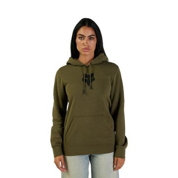 Fox Racing Sweater Pullover Fox Racing Women's Fox Head Fleece Pullover - Olive Green S