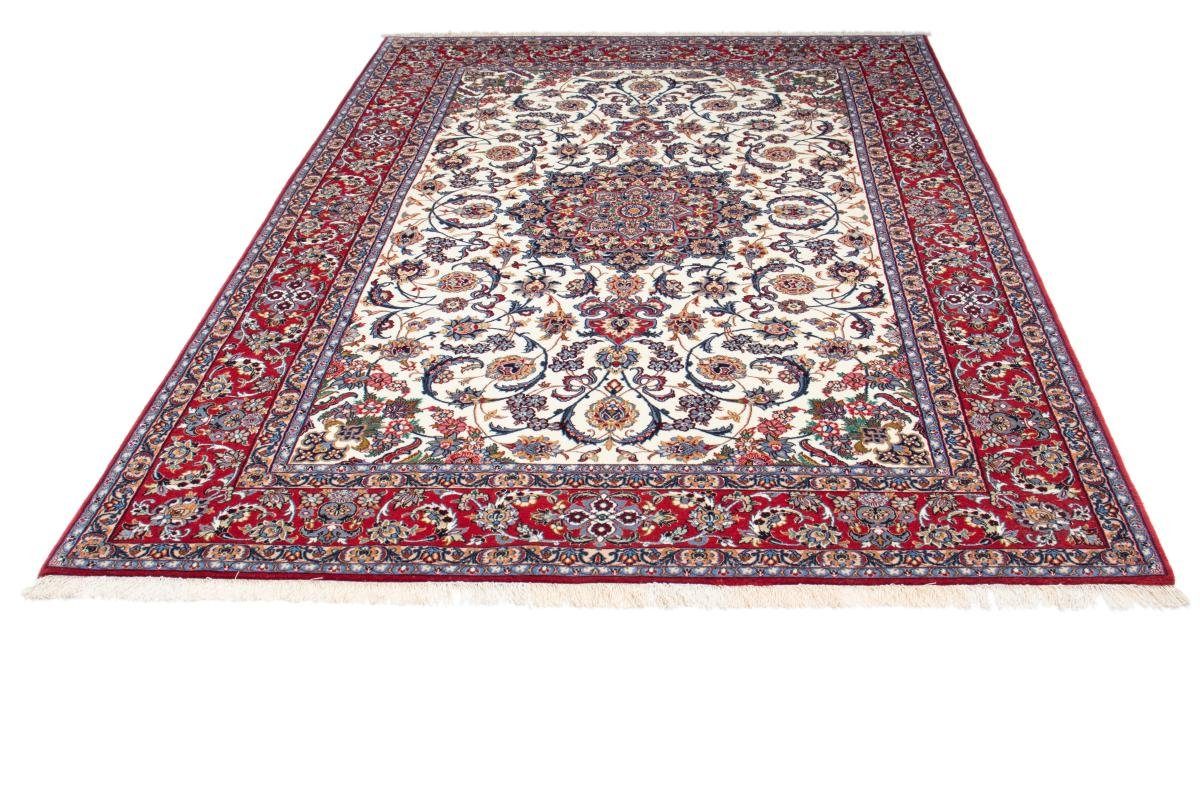 Orientteppich Isfahan Seidenkette 157x232 Höhe: Handgeknüpfter Trading, Nain Orientteppich, rechteckig, mm 6